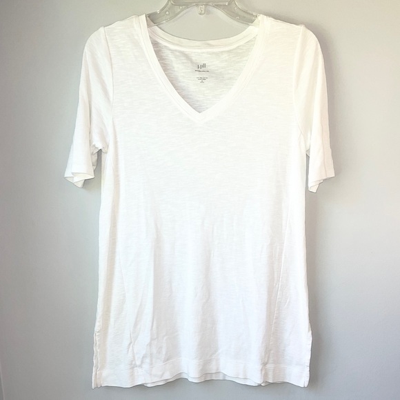 J. Jill Pima Elbow Sleeve Tunic - Picture 1 of 10